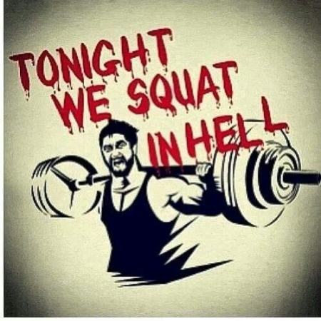Tonight we Squat in Hell